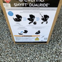 Evenflo door shifty car seat/stroller