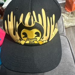 Bendy And The Ink Machine Whos Laughing Now? Snapback Cap Hat Adult