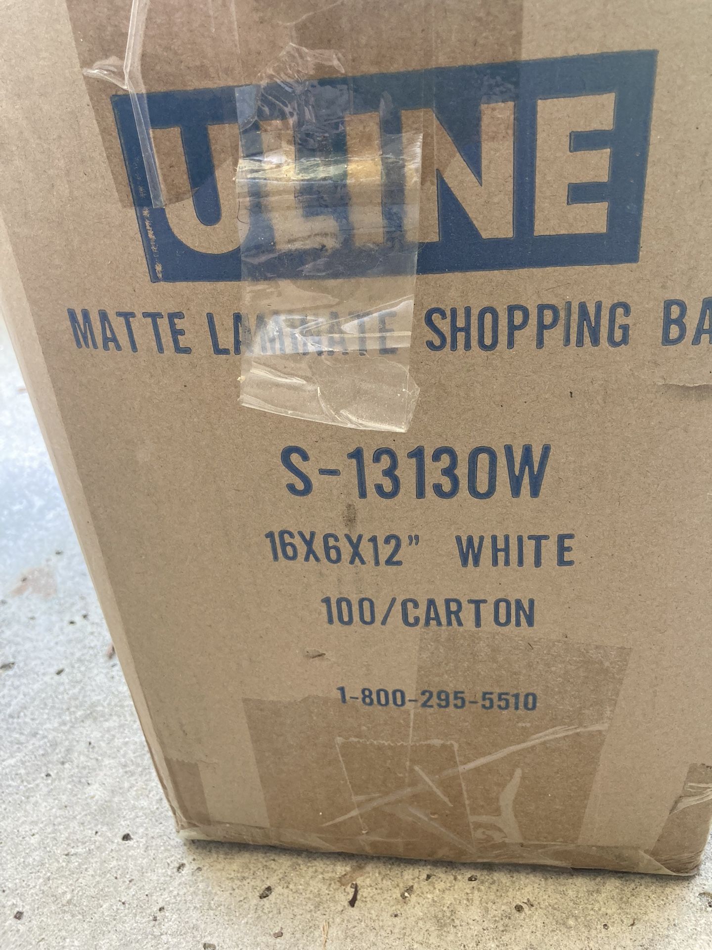 New/sealed White Bags