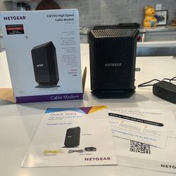 Netgear CM 700 Router