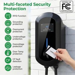 Brand New Fullwatt Level 2 EV Charger 
50 Amp/12KW, 240V Hardwired Electric Car Charger with J1772