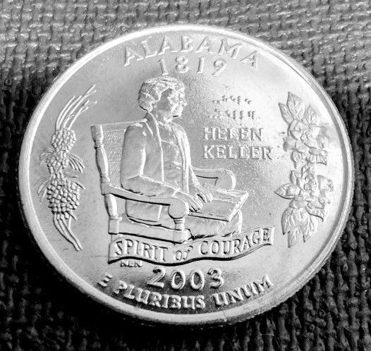 2003-P Alabama State Quarter Uncirculated From US Mint Roll