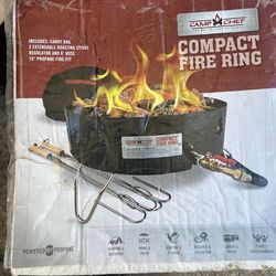 Compact fire ring