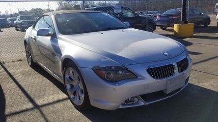 BMW 6 SERIES CONVERTIBLE