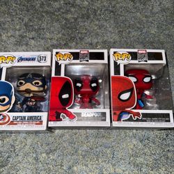 Funko Pop Lot Marvel (3)