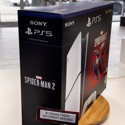 Sony - Play Station 5 Marvel's Spiderman PS5 NEW GAMING CONSOLE - Pay $1 Today to Take it Home and Pay the Rest Later!