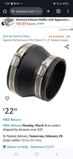 Spectra Intake Coupler ×2 Brand New