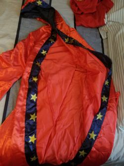 Boxing Robe And Superman Cape