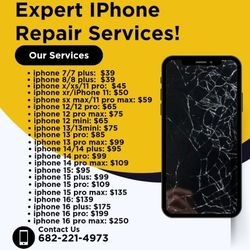 iPhone's Screen Repair -iPhones 7 To 16 Pro Max