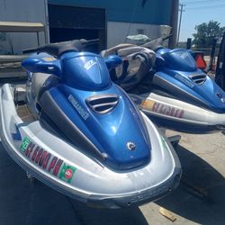 2 Bombardie Sea Doos 