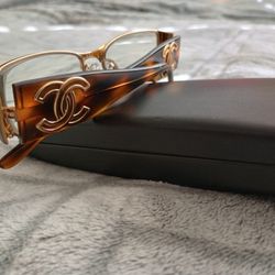 Golden Chanel Glasses
