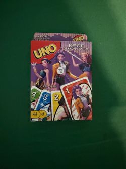 UNO K-Pop Demon Hunters Card Game