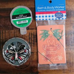 Bath & Body Works Car Fragrance Iced Gingersnap