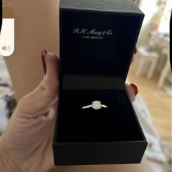 Engagement Ring Macy’s signature 1/2 ct diamond engagement ring top collection