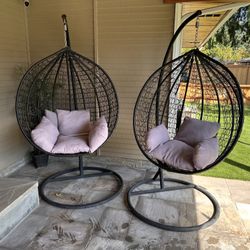 Swivel Egg Chairs 