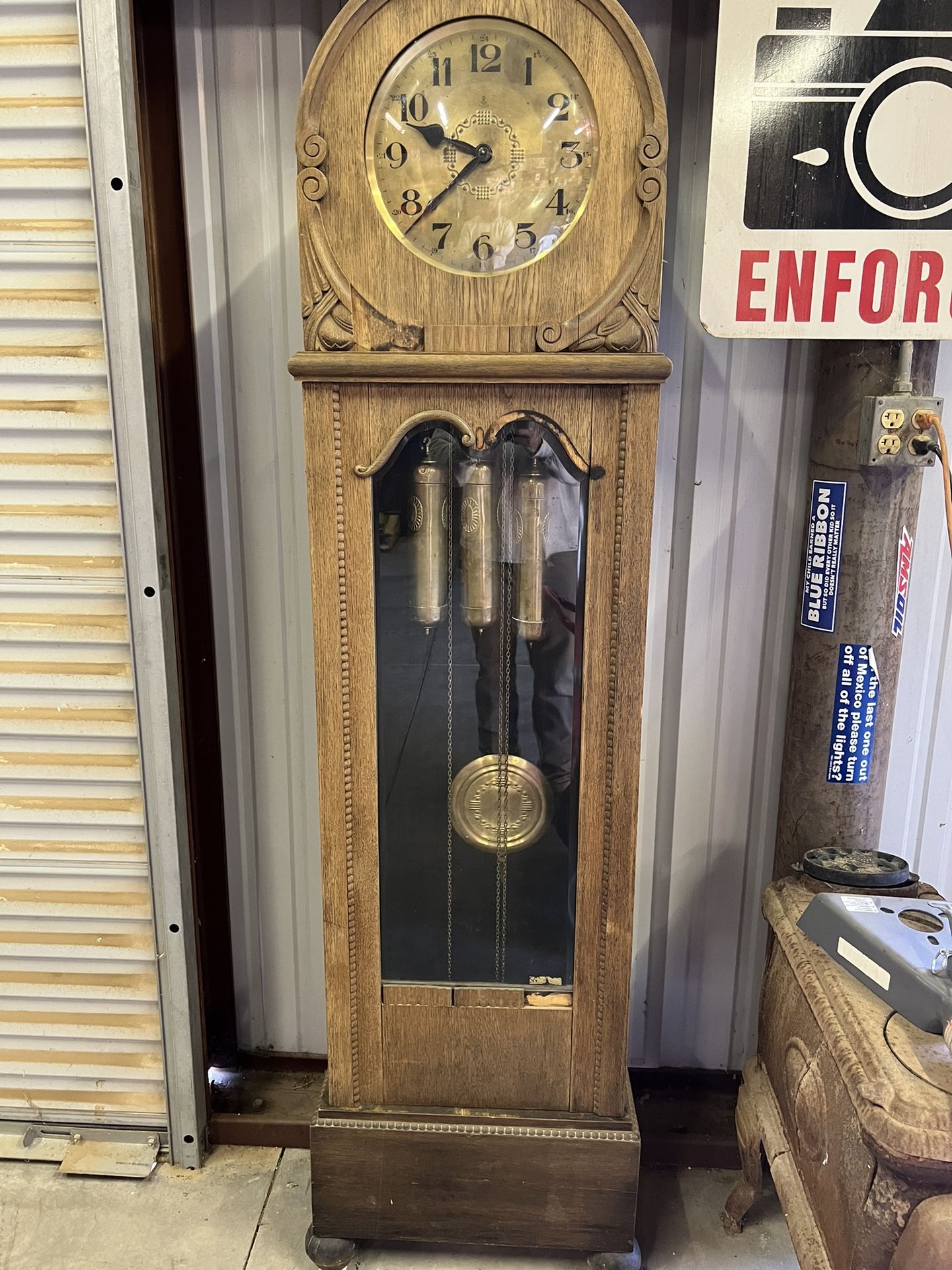 Gustav Is Becker Grandfather Clock