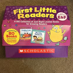 FIRST LITTLE READERS Levels E&F, PARTIAL Classroom Set, NEW