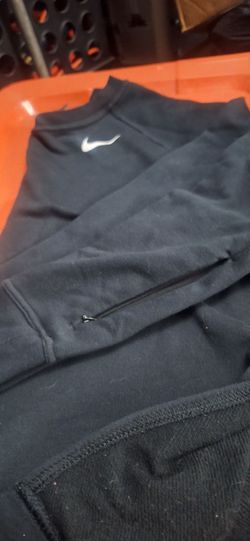 Nike Black Quarter-Zip Sweatshirt large