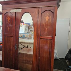 Antique armoire And Dresser
