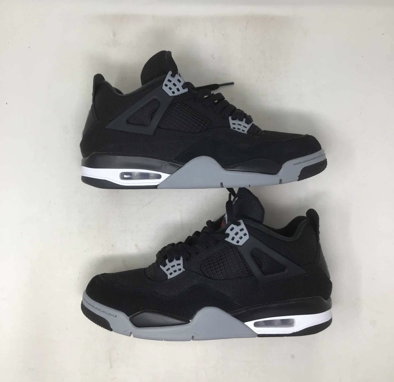 Jordan 4 Black Canvas