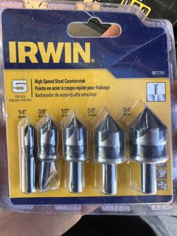 NEW Irwin High Speed Steel Countersink