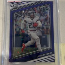 Derrick Henry Optic Purple Stars #/25 PSA 10 🔥 POP 1 - Gem Mint - Rare Card