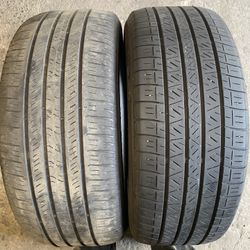 2 Tires 225 50 18