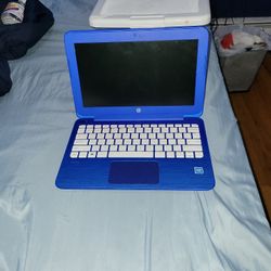 Blue HP Laptop 