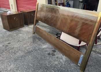 Mastercraft Brass Headboard, Mattress and 2 Power Beds