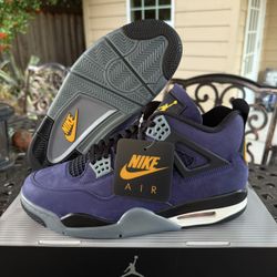 Nike Air Jordan 4 Lakers Lakeshow Size’s 10.5 FV5029-500