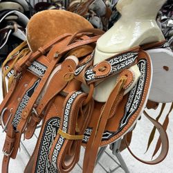 Monturas charras para caballos 🐎 100% piel  De la mejor calidad 