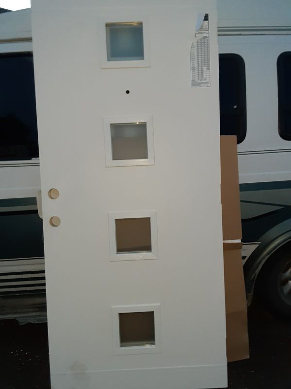 36" by 80" exterior fiberglass door for Sale in WA 36" by 80" exterior fiberglass door for Sale in WA