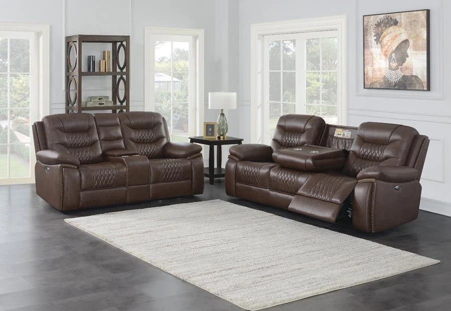 MANUAL RECLINING SOFA SET