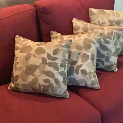 Four Sunbrella Outdoor Pillows