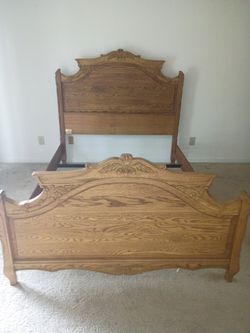 Queen size bed frame