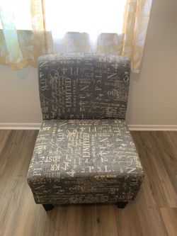 Small fabric chair-French Theme