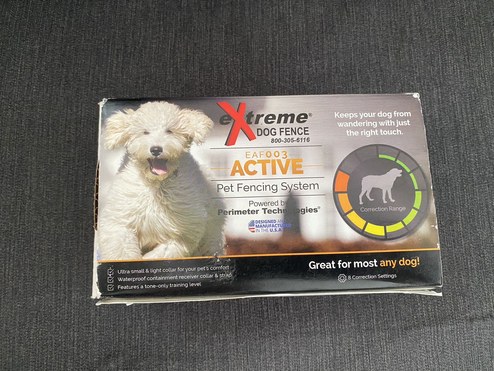 Extreme Dog Fence - EAF003 Active In Ground Pet Fencing System - Brand new