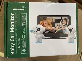 Grownsy Baby Car Monitor Camera