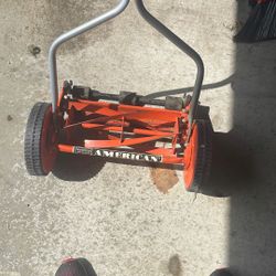 Manual Push Mower