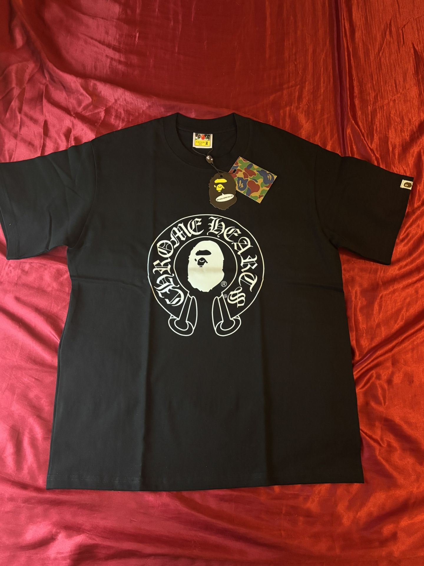 Black BAPE x Chrome Hearts Shirt