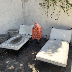 Two Vintage Lounge chairs