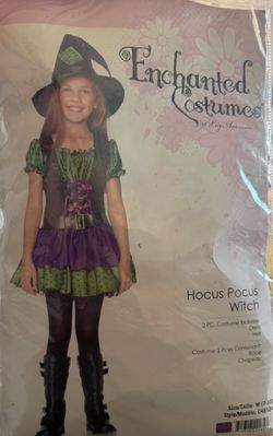 New hocus pocus witch costume child medium $15
