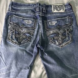 Men’s Boot Cut Rock Revival Jeans 