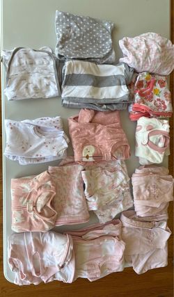 Whole box infant sleep sack and swaddle’s size small two large