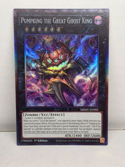 YUGIOH Pumpking the Great Ghost King