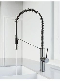 VIGO Livingston,  Brush Nickel Kitchen Faucet 