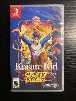 The Karate Kid: Street Rumble - Nintendo Switch. Sealed.