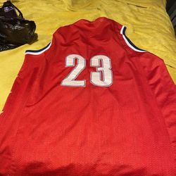 Either Lebron James Or Michael Jordan Hs Jersey
