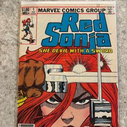 Marvel Comics Red Sonja #1 She-Devil With a Sword 1983 Comic Book