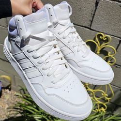 Size 8 Hoops 3.0 Adidas